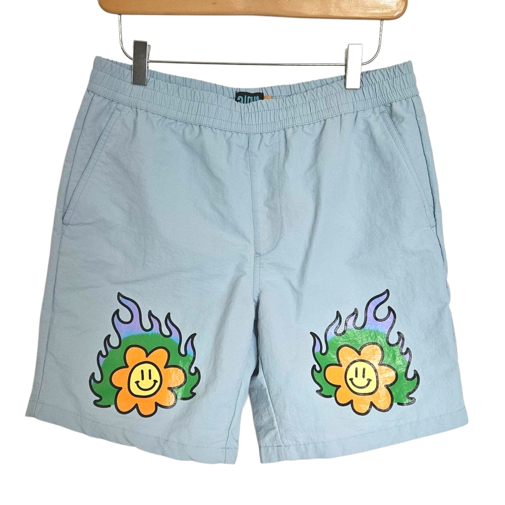 A.Lab Zumiez Taffy Light Blue Board Shorts
